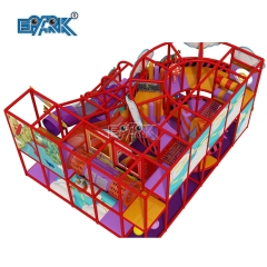 Equipo de parque de atracciones interior Equipo de juegos interior para niños Casa de juegos interior Conjunto