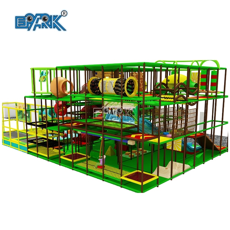 Fabricante profesional de equipos de juegos infantiles de interior de seguridad para niños, parque temático de red, patio de juegos portátil para niños