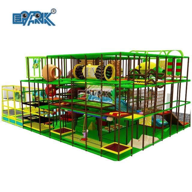 Fabricante profesional de equipos de juegos infantiles de interior de seguridad para niños, parque temático de red, patio de juegos portátil para niños