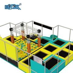 Parque de trampolines para niños y adultos, equipo de juegos interior en venta