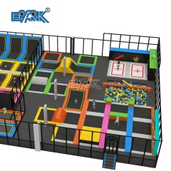 Parque de Trampolines Entretenimiento El Mejor Trampolín de Interior para Adultos Desafío