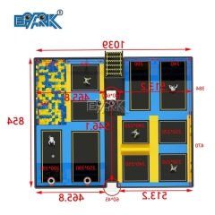 Venta de equipos de juegos infantiles de interior y parque de trampolines.,EPARK Indoor Playground One-stop Solution