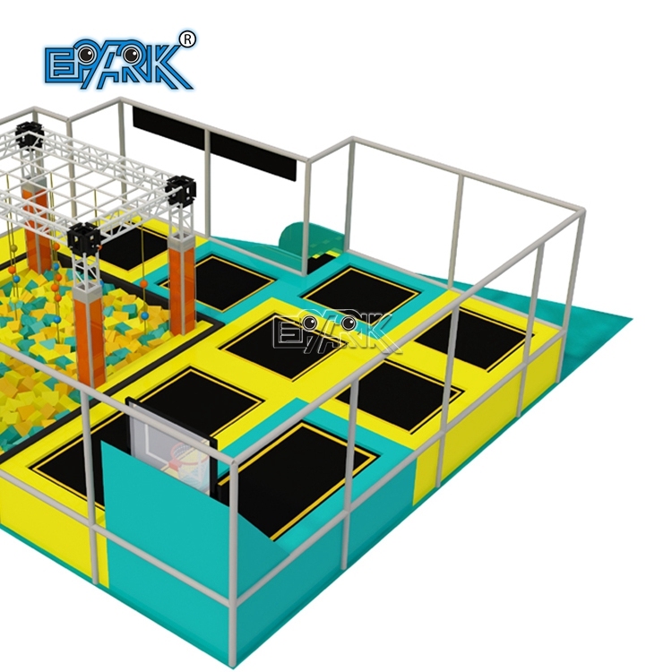 Parque de trampolines para niños y adultos, equipo de juegos interior en venta