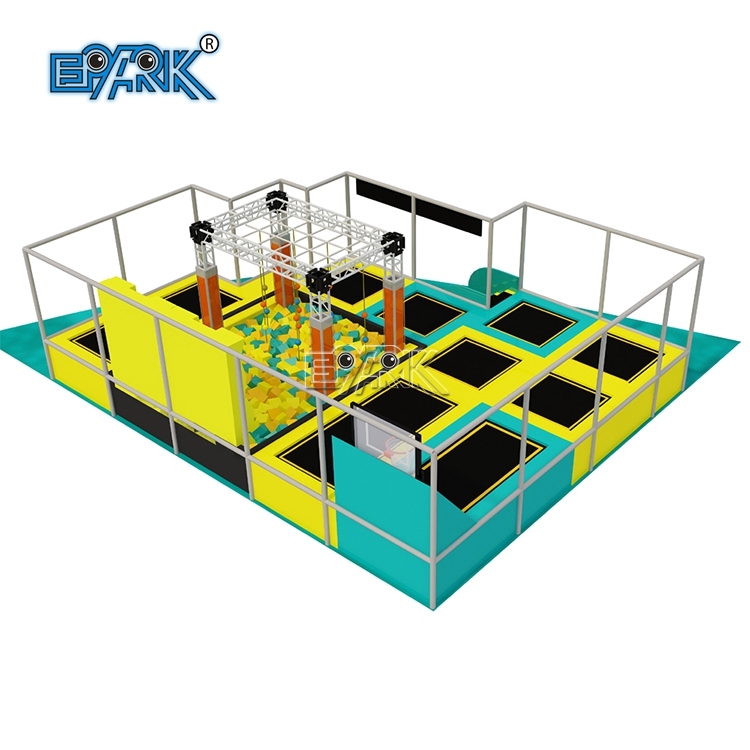 Parque de trampolines para niños y adultos, equipo de juegos interior en venta,EPARK Indoor Playground One-stop Solution