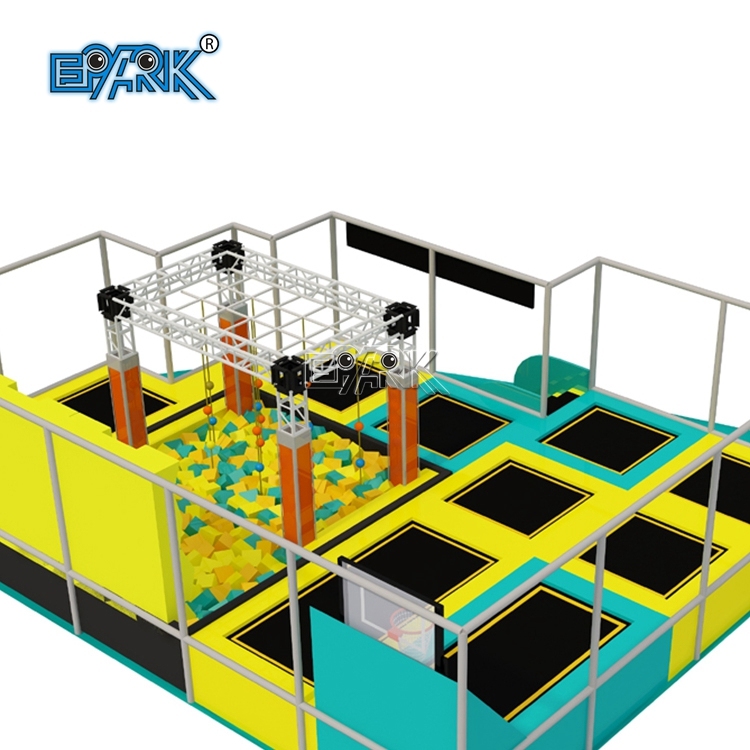 Parque de trampolines para niños y adultos, equipo de juegos interior en venta