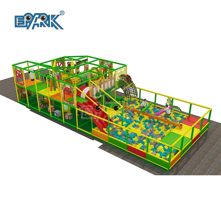 Amusement Equipment Kids Indoor Game Slide Soft Play Areas Theme Park Commercial Indoor Playground