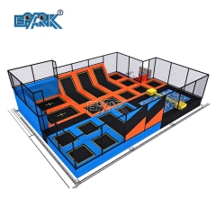 Parque de trampolines de espuma de seguridad para interiores y fabricante de trampolines comerciales para niños.