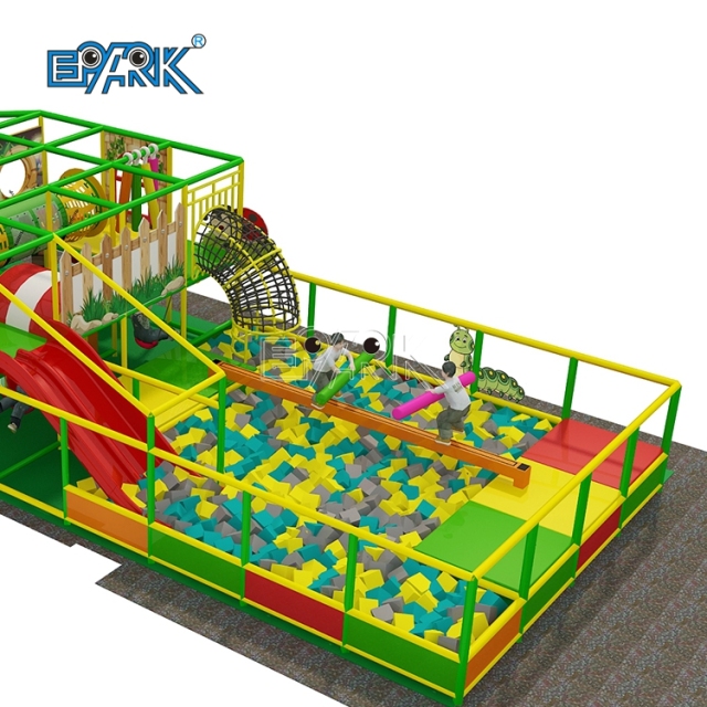 Equipo de entretenimiento para niños, juegos de interior, tobogán, áreas de juego blandas, parque temático, patio de juegos interior comercial