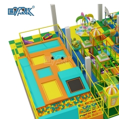 Nuevo diseño comercial para parques infantiles de interior, equipo de tamaño pequeño y suave, piscina de bolas para niños, juego en Guangzhou