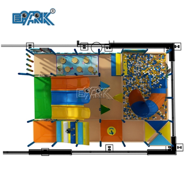 Equipo integral de parque de trampolines interior comercial profesional para niños