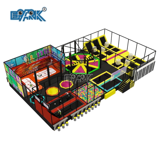 Theme Indoor Playground Kids Amusement Park Trampoline Park