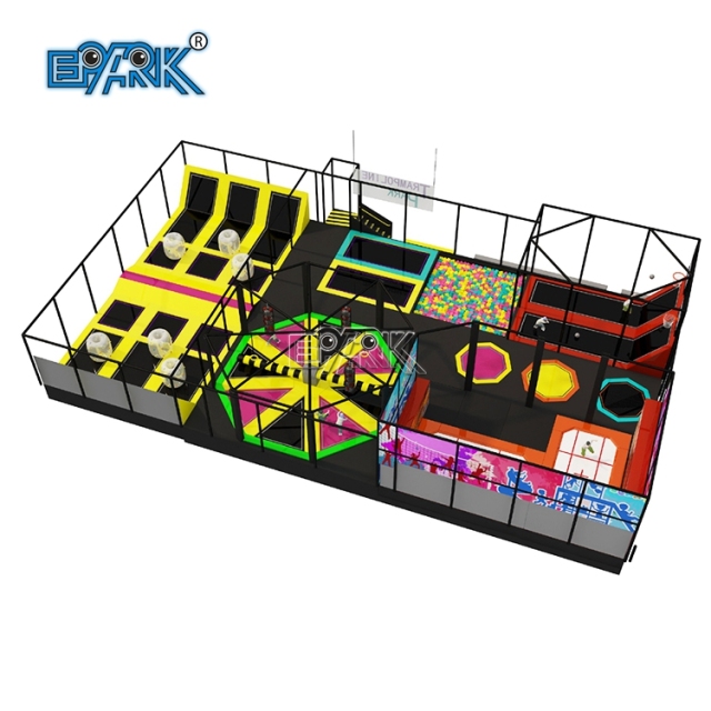 Theme Indoor Playground Kids Amusement Park Trampoline Park