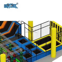 Accesorios comerciales personalizados para parques de atracciones, pelota de baloncesto, trampolín de entrenamiento