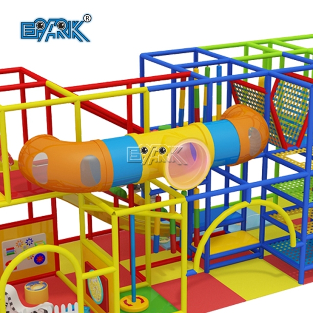 Great Rainbow Theme Amusement Park Kids Play Area Indoor Playground Party Rental Equipment Soft Play Children Park