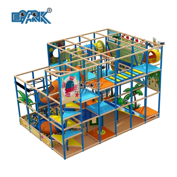 Equipo integral de parque de trampolines interior comercial profesional para niños