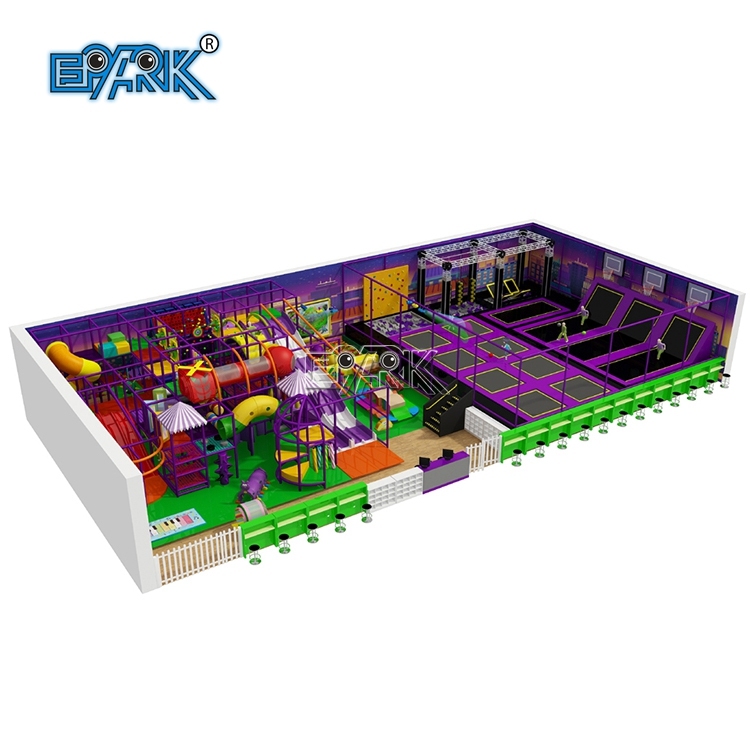 Parque de juegos interior, parque de trampolines de juego suave para niños, equipo para parque de juegos
