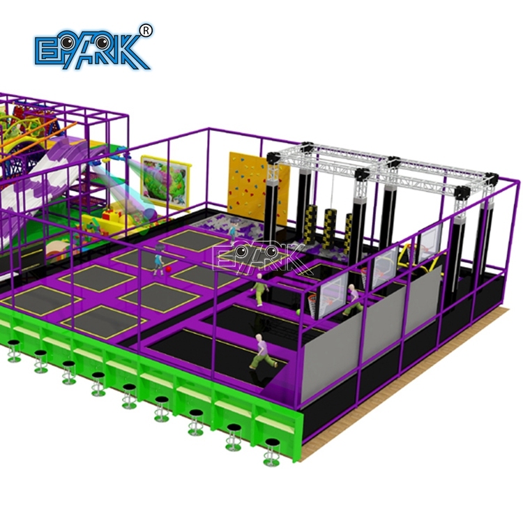 Parque de juegos interior, parque de trampolines de juego suave para niños, equipo para parque de juegos