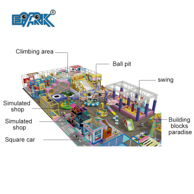 Factory Price Entertainment Park Children Indoor Children's Playroom