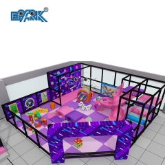 Parque infantil personalizado exclusivo, parque infantil interior combinado, campo de juego suave Ninja Warrior