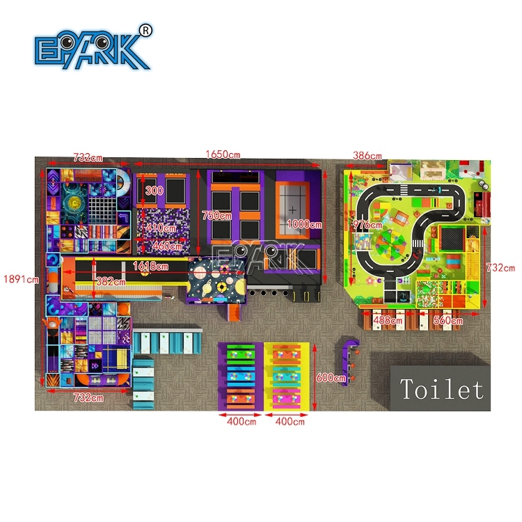 Suministro de fábrica de juegos infantiles de interior con temática espacial para niños, juegos comerciales para niños, equipos de juegos infantiles de interior a la venta