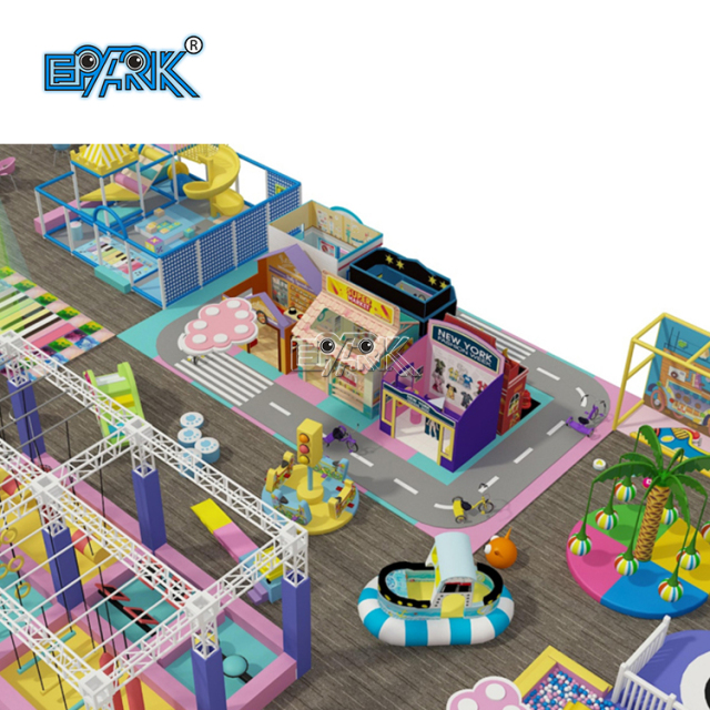 Parque de entretenimiento a precio de fábrica, sala de juegos interior para niños