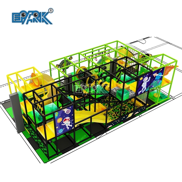 Área de entretenimiento infantil comercial Juegos blandos Equipo de parque de atracciones interior