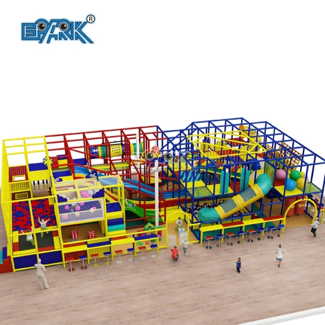 Equipo de entretenimiento blando comercial grande para niños, juguetes para niños, patio de juegos interior