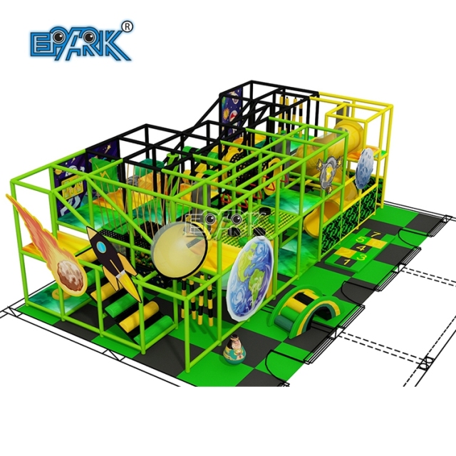 Área de entretenimiento infantil comercial Juegos blandos Equipo de parque de atracciones interior