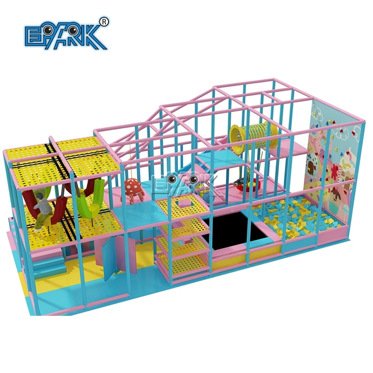 Kids Indoor Soft Play Playground Equipment With Ball Pool And Foam Pit For Sale