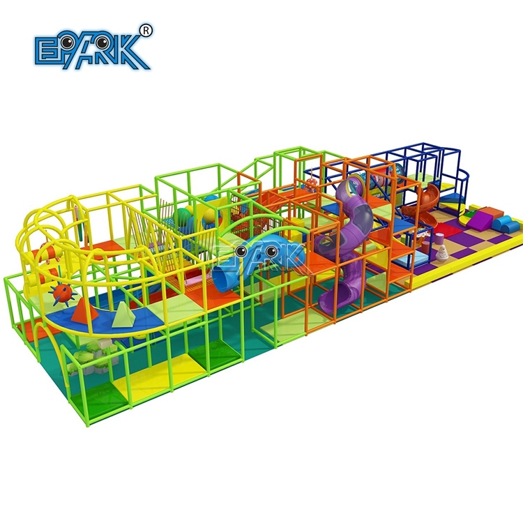 Most Creative Commercial Big Slides Children Indoor Playground For Sale