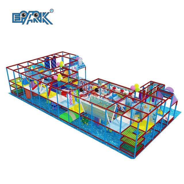 Parque de atracciones infantil personalizado, juegos suaves, equipo de juegos interior para niños.