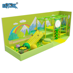 Nuevo diseño de parque infantil interior con castillo travieso y toboganes con temática de animales de la selva.,EPARK Indoor Playground One-stop Solution