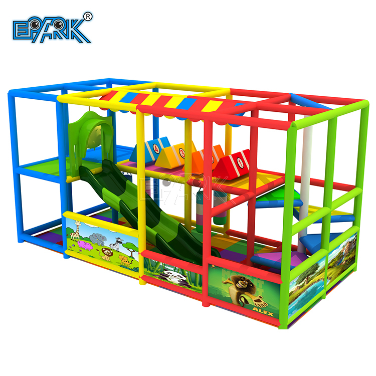 Pequeño patio de juegos interior, área de juegos para niños pequeños, túnel, tobogán, juegos para niños, equipo de juegos interior,EPARK Indoor Playground One-stop Solution