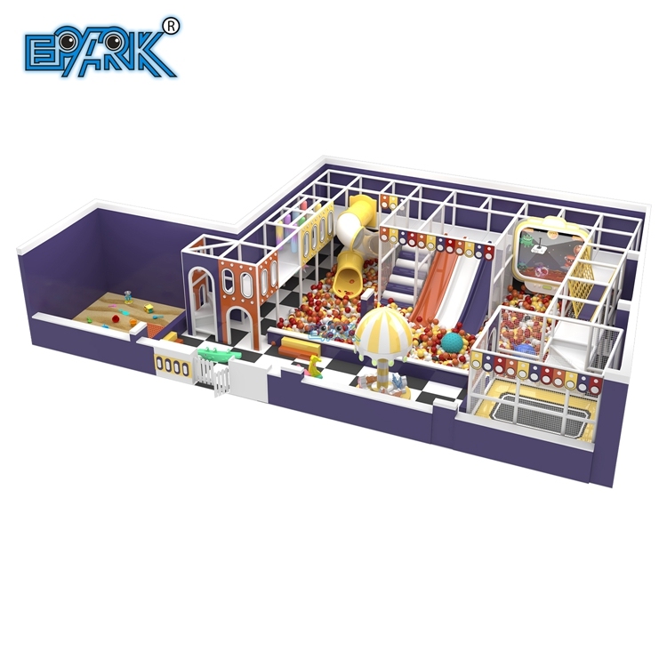 Inversión comercial en un laberinto de juegos interior con temática de dibujos animados personalizable, equipo de juego atractivo para niños.,EPARK Indoor Playground One-stop Solution