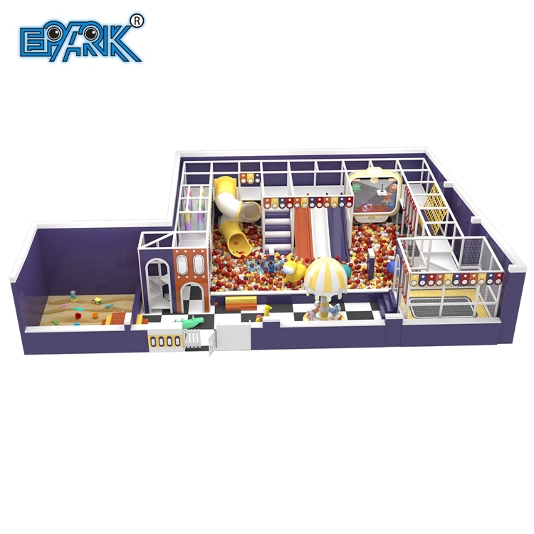 Inversión comercial en un laberinto de juegos interior con temática de dibujos animados personalizable, equipo de juego atractivo para niños.,EPARK Indoor Playground One-stop Solution