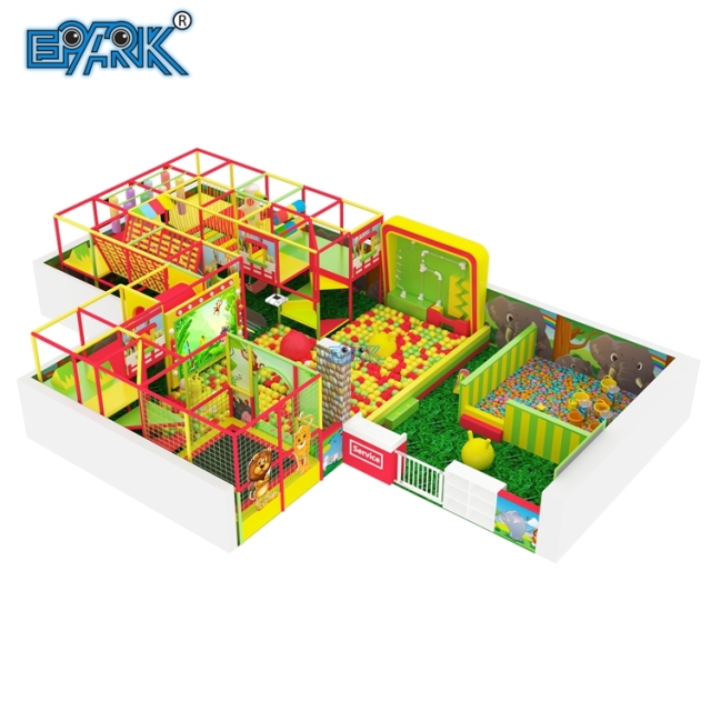 Parque de atracciones Equipo de juegos interior Juego blando para niños,EPARK Indoor Playground One-stop Solution
