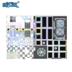 Parque de trampolines combinado personalizado, área de juegos blanda,EPARK Indoor Playground One-stop Solution