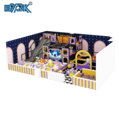 Equipo de parque de atracciones para niños con área de juegos blanda con estándar CE,EPARK Indoor Playground One-stop Solution
