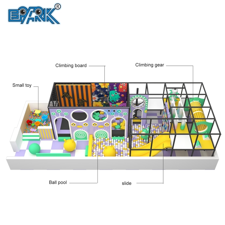 Parque infantil interior Centro de juegos interior Equipo de juegos interior para niños,EPARK Indoor Playground One-stop Solution