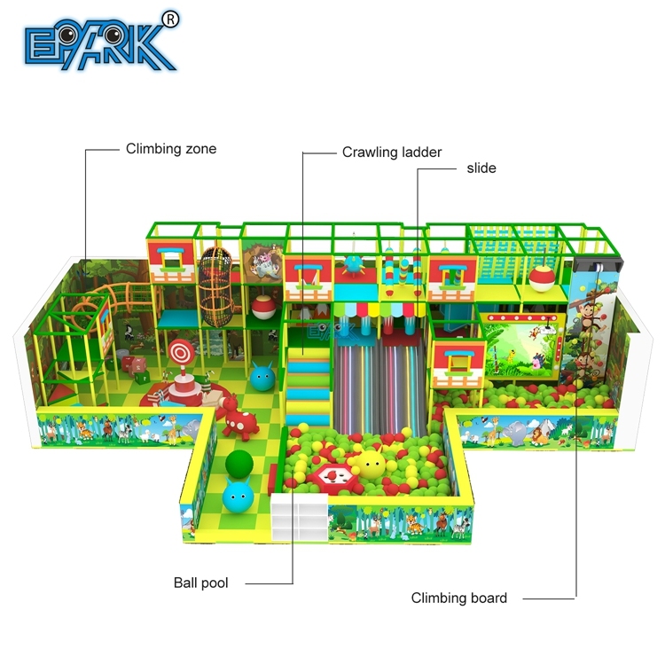 Parques infantiles interiores con temática oceánica personalizados,EPARK Indoor Playground One-stop Solution