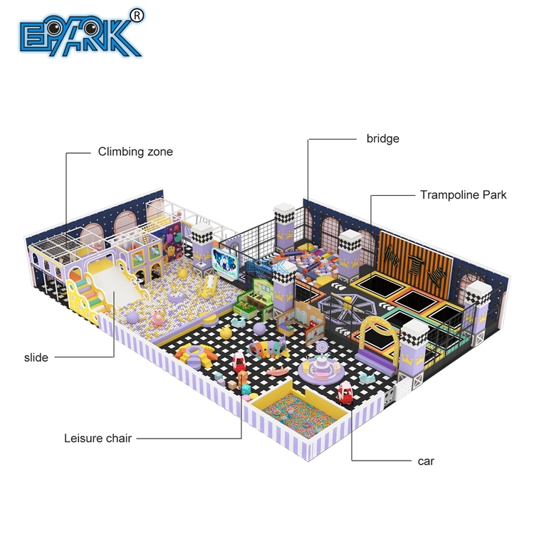 New Design Children Popular Baby Kids Commercial Indoor Playground Equipment Soft Play,EPARK Indoor Playground One-stop Solution