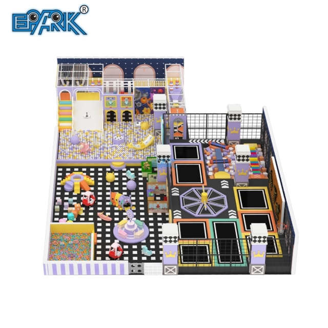 Nuevo diseño de equipo de juegos infantil comercial para interiores, popular para bebés y niños.,EPARK Indoor Playground One-stop Solution