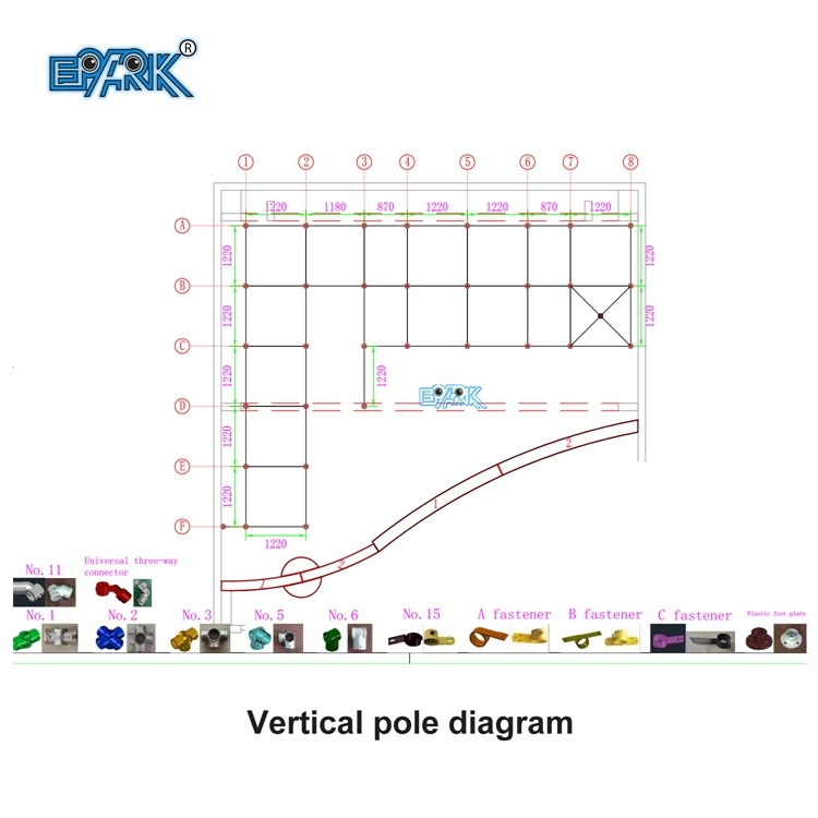 Parque infantil grande con equipo de juegos interior y piscina de bolas,EPARK Indoor Playground One-stop Solution