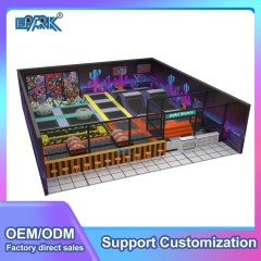 Equipo de entretenimiento interior de diseño personalizado Juego de trampolín para patio de juegos interior Equipo interior,EPARK Indoor Playground One-stop Solution