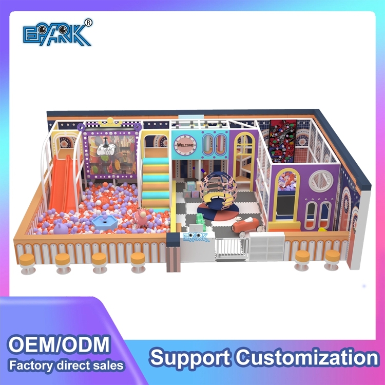 Equipo de entretenimiento interior de diseño personalizado, juego de trampolín para patio de juegos interior, equipo interior para niños,EPARK Indoor Playground One-stop Solution