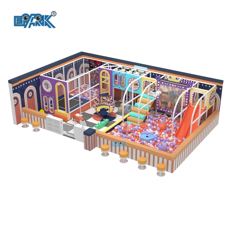 Equipo de entretenimiento interior de diseño personalizado, juego de trampolín para patio de juegos interior, equipo interior para niños,EPARK Indoor Playground One-stop Solution