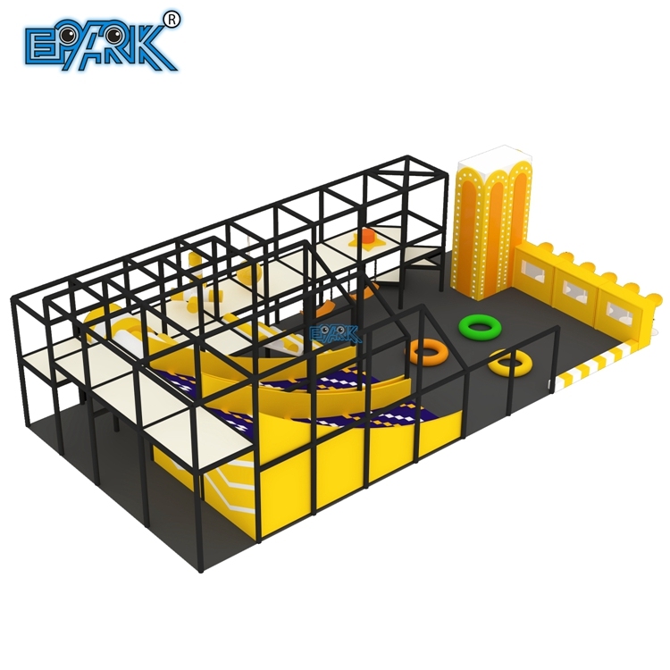 Parque de juegos interior suave con trampolines para niños, espacio de diversión infantil,EPARK Indoor Playground One-stop Solution