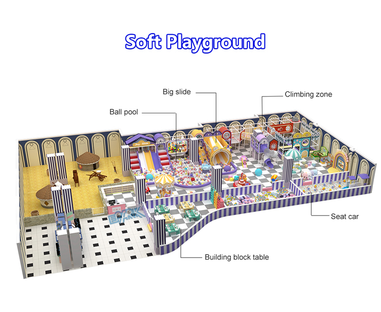 Factory Custom Soft Kids Soft Play Sliding Indoor Naughty Castle Play Equipment,EPARK Indoor Playground One-stop Solution