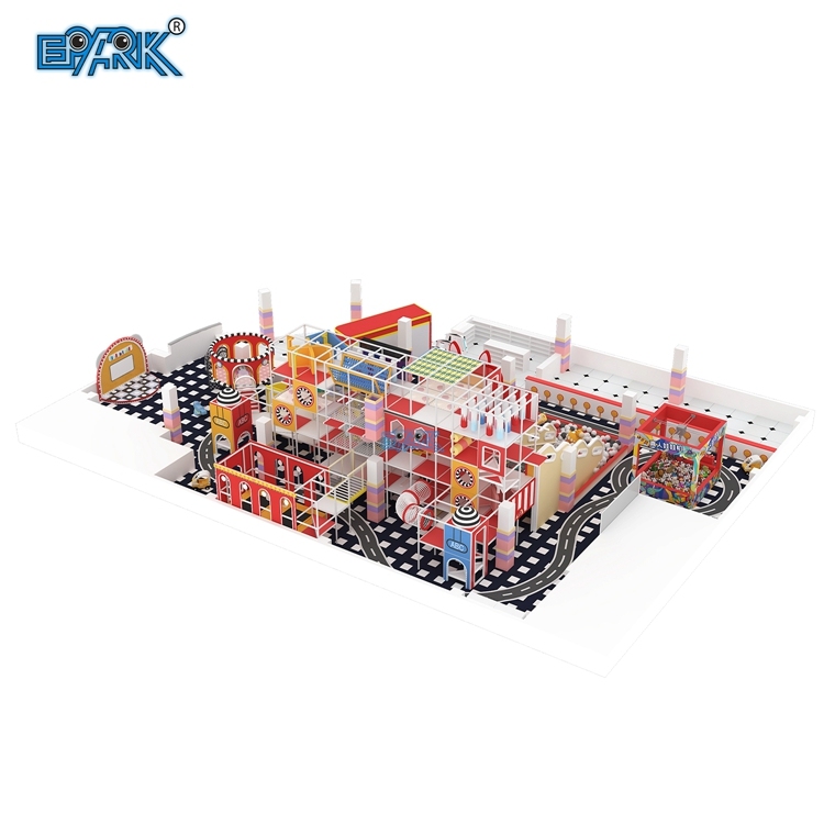 Centro de juegos de alta calidad para niños, parque infantil interior, equipo de juegos blandos, parque infantil interior,EPARK Indoor Playground One-stop Solution