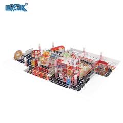 Centro de juegos de alta calidad para niños, parque infantil interior, equipo de juegos blandos, parque infantil interior,EPARK Indoor Playground One-stop Solution